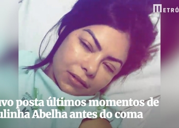 Vídeo: viúvo posta últimos momentos de Paulinha Abelha antes do coma 11